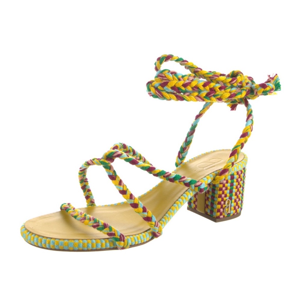 Antolina Paris Leather Sandals Size 8 (38)
